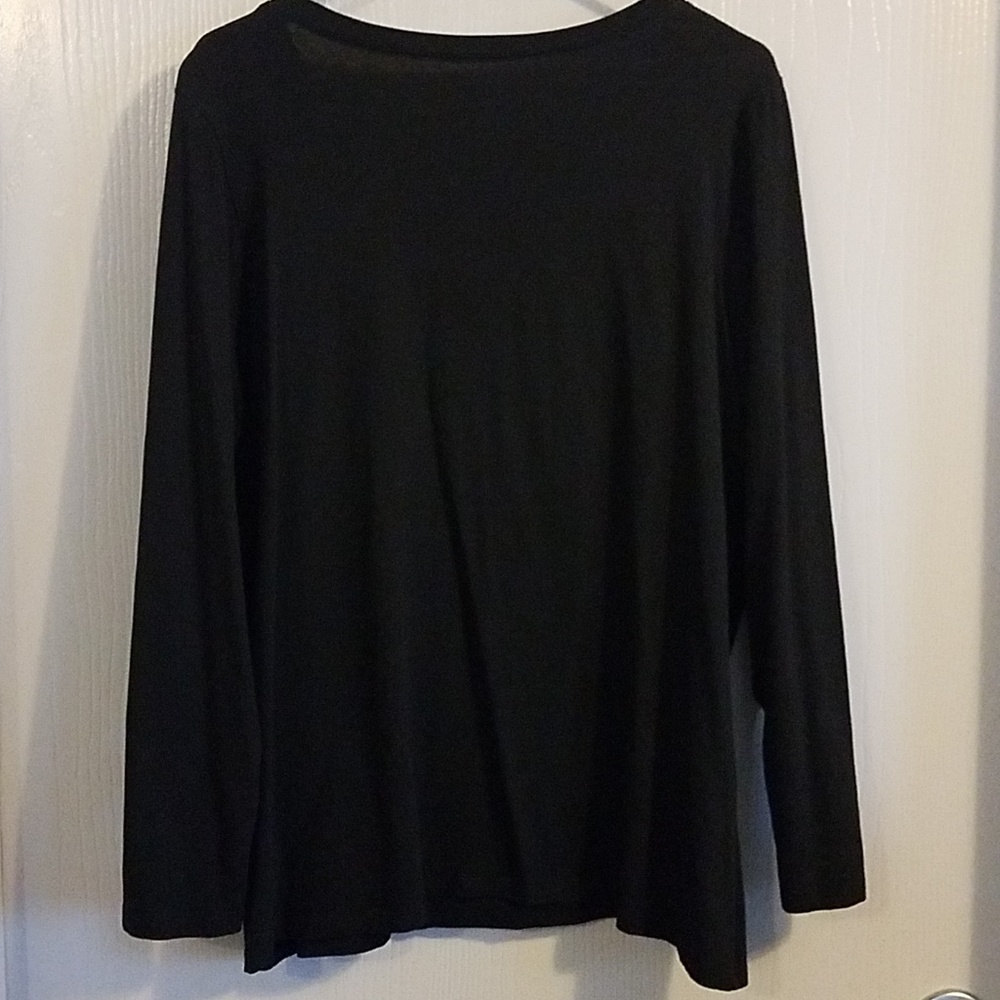 NEW PLUS SIZE 2X long sleeve blouse/ top - Picture 4 of 4
